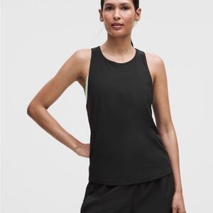 Women's Black Sleeveless Top